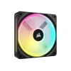 Corsair CO-9051001-WW iCUE LINK QX120 RGB ventilador de caja, 120 mm, PWM, con sensor de temperatura, negro
