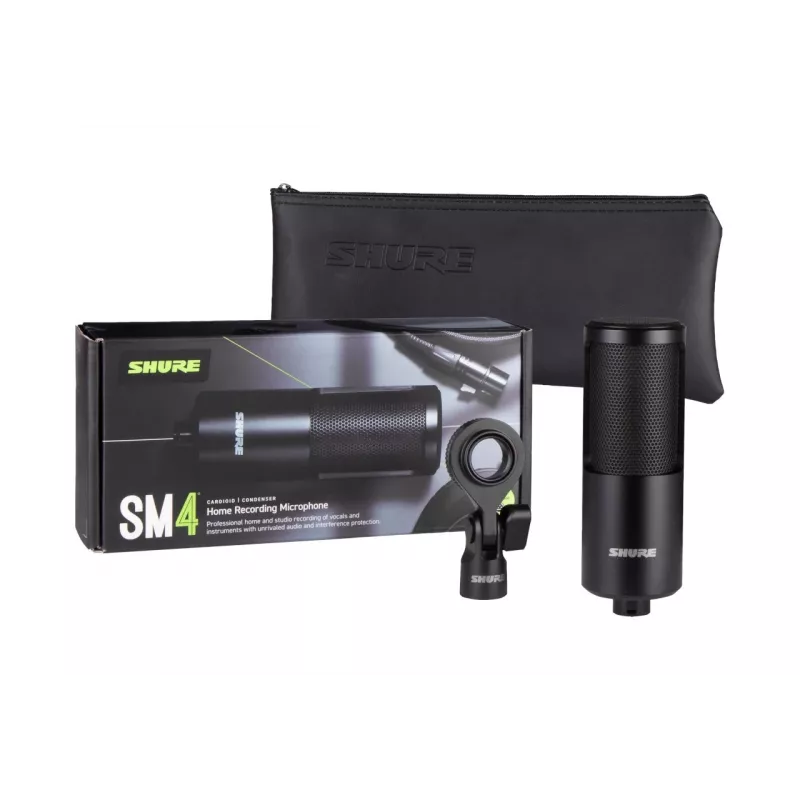Shure SM4-K - micrófono de condensador, polarizado externamente