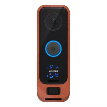 Cubierta Ubiquiti G4 Doorbell Pro marrón policarbonato protección duradera