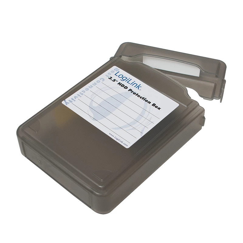 Funda de protección para disco duro LogiLink capacidad 1 disco duro (3.5