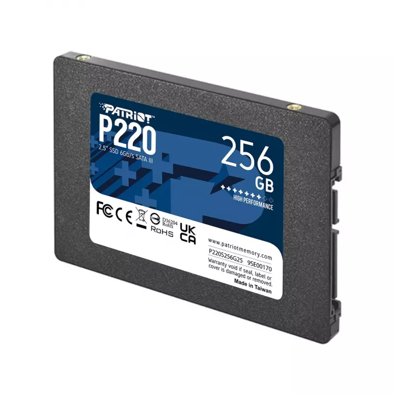 Unidad SSD Patriot P220 256 GB 2,5 pulgadas SATA III