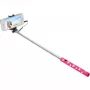 Ultron Selfie Hot Shot rosa – Selfie Stick de 15 – 45 cm con disparador de cámara en el mango – Para smartphones como Samsung Galaxy, iPhone y otros (173951)