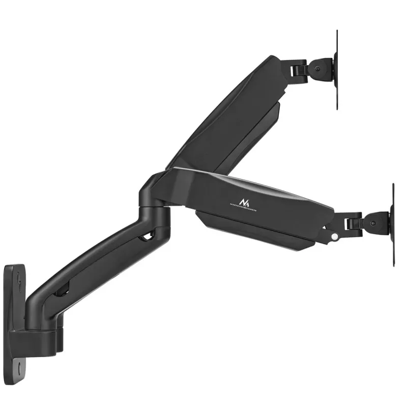 Soporte de pared Maclean para dos monitores, 17-32'', máx. 9 kg, resorte mecánico, MC-988