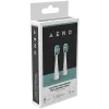 AENO Cabezales de cepillo de repuesto, Blancos, cerdas Dupont, pack de 2 (para ADB0007/ADB0008)
