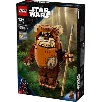 Set LEGO Star Wars Construct Wicket the Ewok 75430 — 1010 piezas, modelo de 230 mm, edad 12+