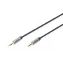 Cable de conexión de audio Digitus jack de 3,5 mm a jack de 3,5 mm 1,8 m Negro