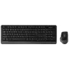 A4Tech FStyler FG1035 kit de teclado y ratón inalámbricos, 2,4G, gris