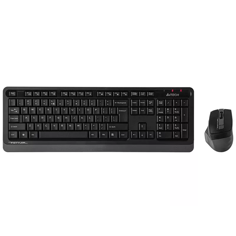 A4Tech FStyler FG1035 kit de teclado y ratón inalámbricos, 2,4G, gris