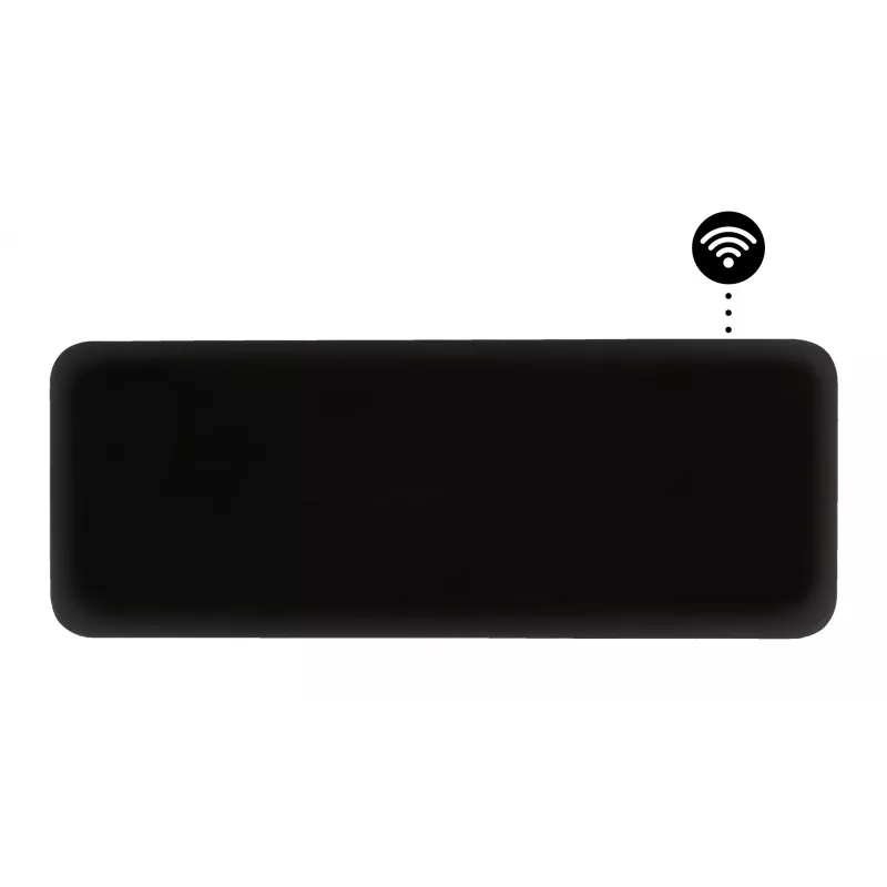 Radiador eléctrico Mill Invisible Smart WiFi Heater 1300W para habitaciones de hasta 19 m² negro IPX4