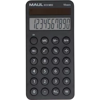 MAUL ECO MD2 Funda para calculadora Calculadora básica Negro (7275290)