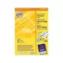 Etiqueta de impresora autoadhesiva AVERY 3457 Azul 105 x 148 mm