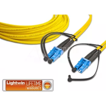 Cable de fibra óptica Lightwin LDP-09 LC-LC 5.0 5 m amarillo (LDP-09 LC-LC 5.0)