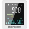 Medidor de calidad del aire Bresser Optics 7004020GYE000 CO2 temperatura 0–50°C