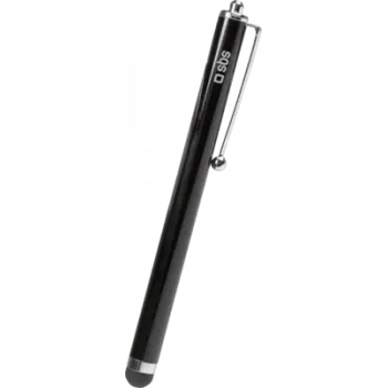 SBS Lápiz táctil para pantallas táctiles capacitivas, Negro (TE0USC60K)