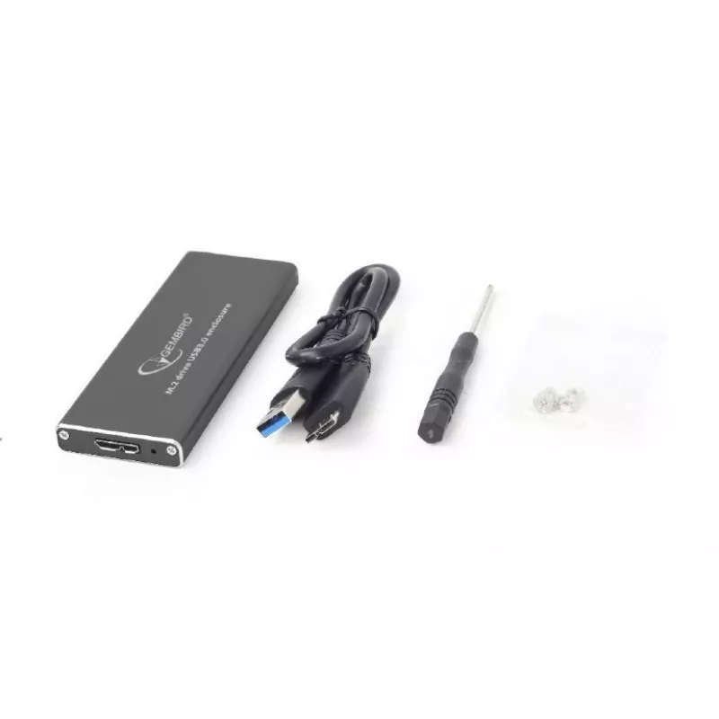 GEMBIRD EE2280-U3C-01 Gembird carcasa M.2 a USB 3.0, aluminio, negra