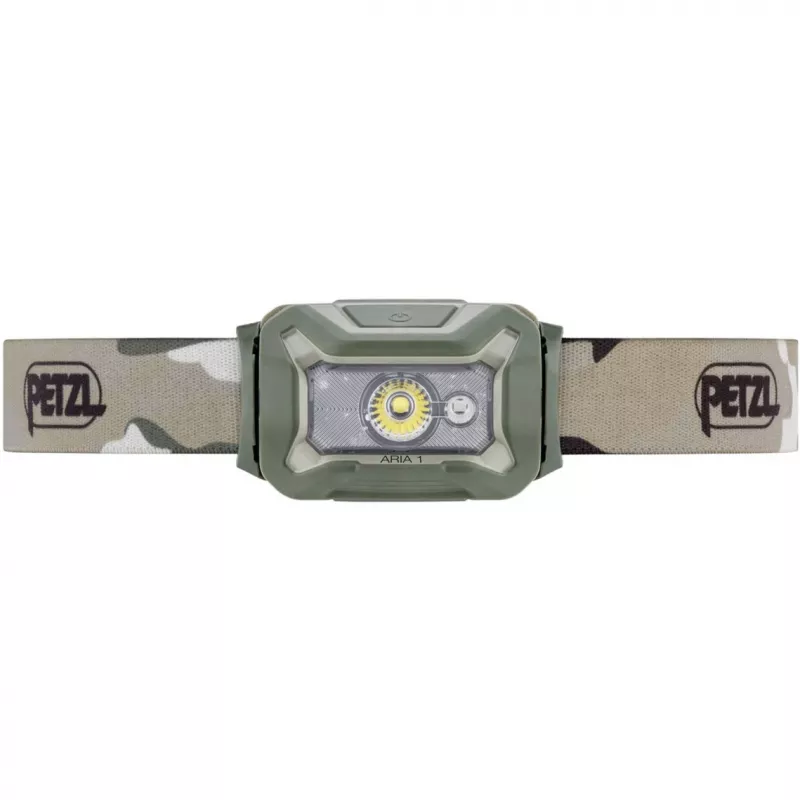 Linterna frontal Petzl Aria 1 RGB Camouflage LED