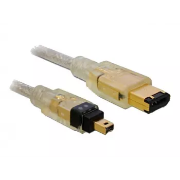 Cable FireWire A/A DeLOCK 2,0 m Gris