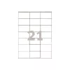 Etiquetas autoadhesivas rectangulares Avery 3481 permanente blanco 2100 uds.