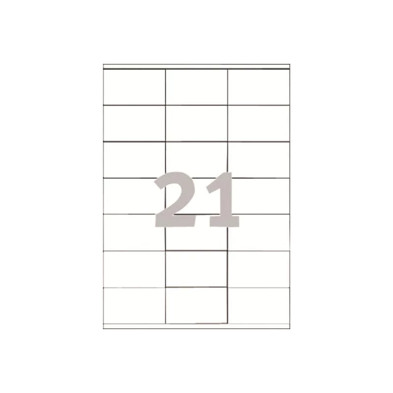 Etiquetas autoadhesivas rectangulares Avery 3481 permanente blanco 2100 uds.