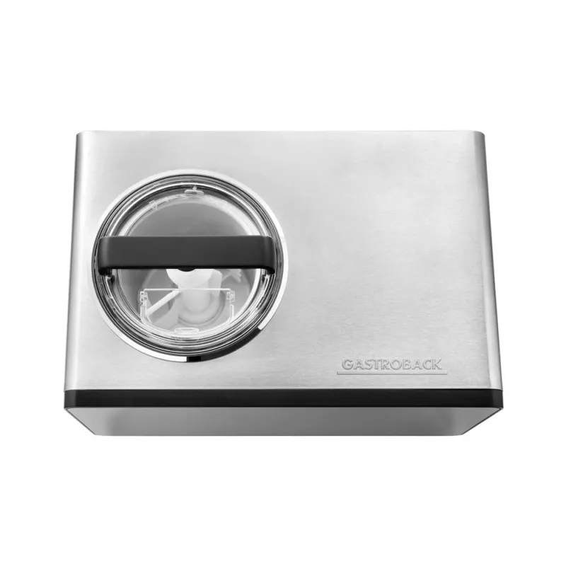 Máquina de helados tradicional Gastroback Design Advanced Control 1,5 L 150 W negro Satin steel