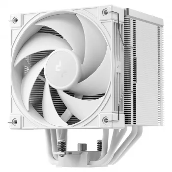 Disipador de aire para procesador DeepCool AK500 G2 WH, ventilador de 120 mm, presión de aire máx. 3,33 mmH2O, 117×129×159 mm, blanco