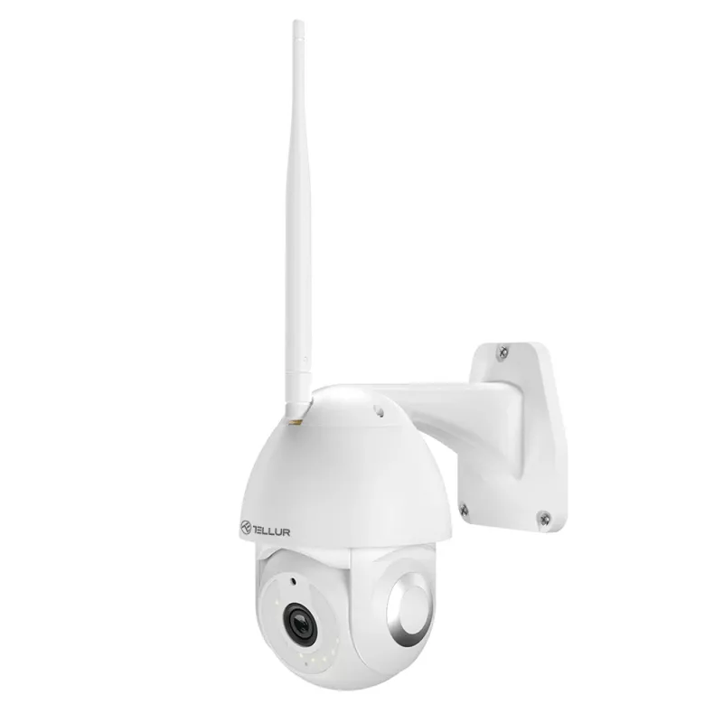 Cámara de vigilancia Tellur TLL331451 3MP UltraHD PTZ blanca