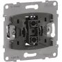 Legrand SEANO Pulsador 765011 con contacto conmutado 10A bornes Push-In 10 (765011)