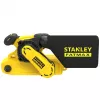 Stanley FMEW204K lijadora portátil lijadora de banda 380 rpm negro, amarillo