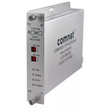 Receptor de vídeo ComNet FVR110M1 entrada digital de fibra óptica/vídeo de 1 canal, salida de un solo canal