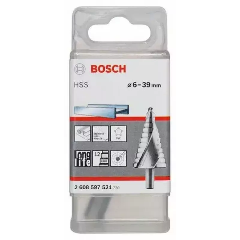 Broca escalonada Bosch HSS 2608597521