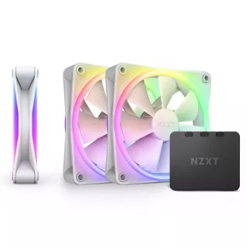 Ventilador NZXT F120 RGB DUO pack de tres 12 cm blanco 500-1800 RPM