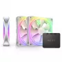 Ventilador NZXT F120 RGB DUO pack de tres 12 cm blanco 500-1800 RPM