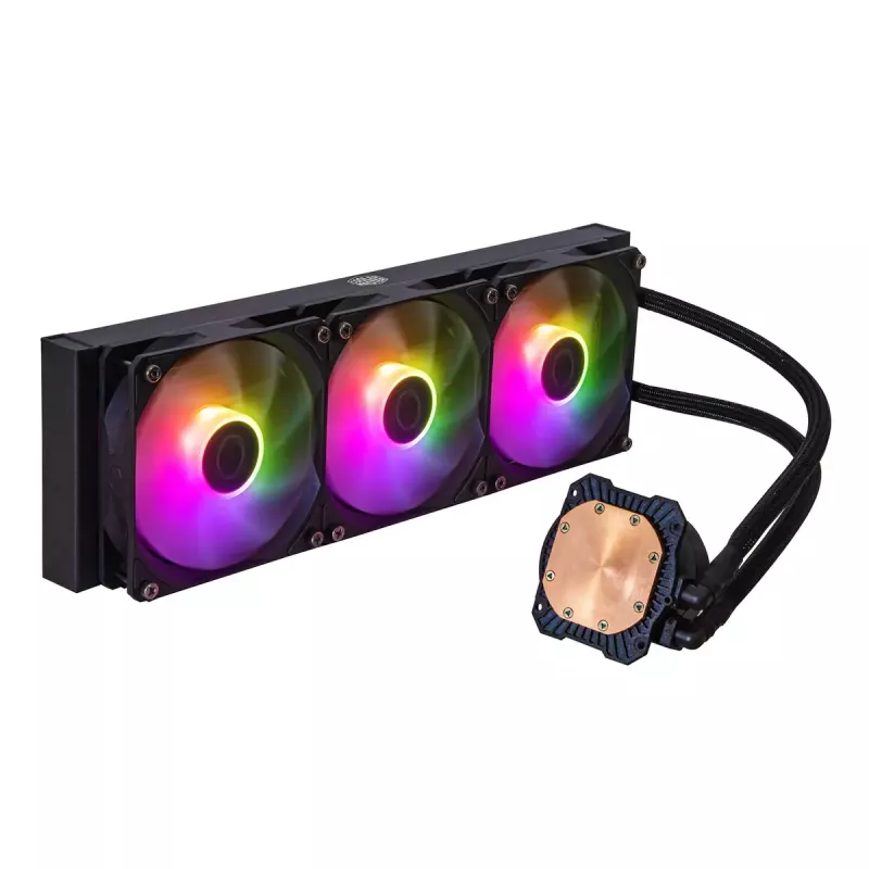 Kit de refrigeración líquida Cooler Master MasterLiquid 360L Core ARGB 12 cm negro