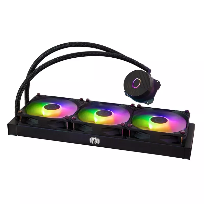 Kit de refrigeración líquida Cooler Master MasterLiquid 360L Core ARGB 12 cm negro