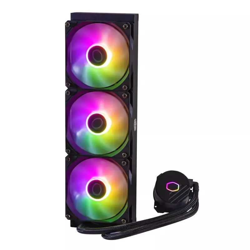 Kit de refrigeración líquida Cooler Master MasterLiquid 360L Core ARGB 12 cm negro