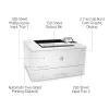 HP LaserJet Enterprise M406dn, láser, 1200 x 1200 DPI, A4, 38 ppm, impresión a doble cara, listo para red