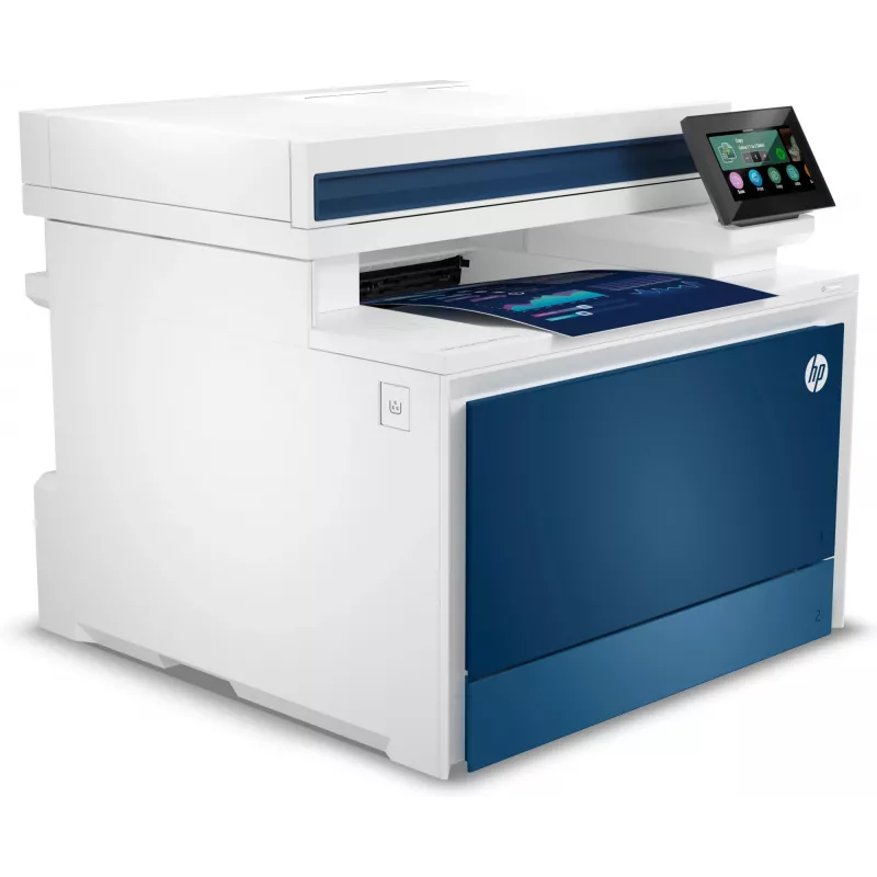 HP Color LaserJet Pro MFP 4302dw impresora, láser, color, 600 x 600 DPI, A4, impresión directa, azul, blanco