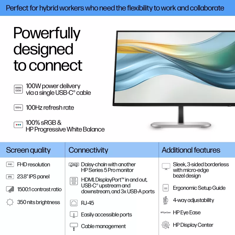 Monitor HP Series 5 Pro 23.8