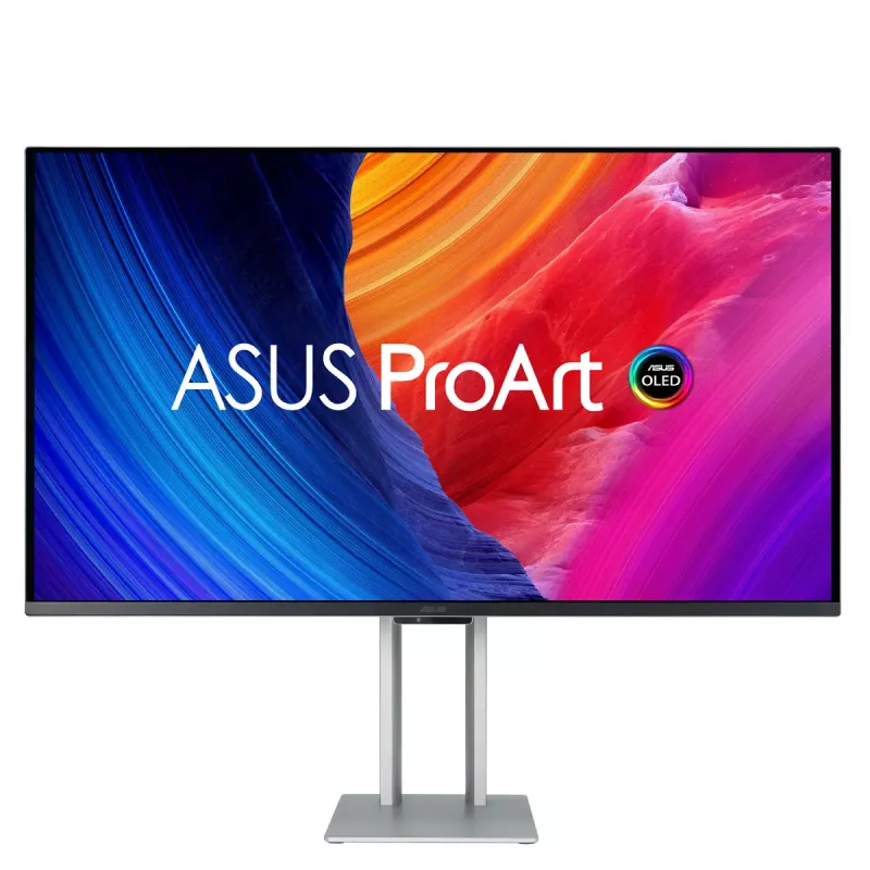 ASUS ProArt OLED PA32UCDM monitor de ordenador 80 cm (31,5 inch) 3840 x 2160 píxeles 4K Ultra HD QD-OLED plateado
