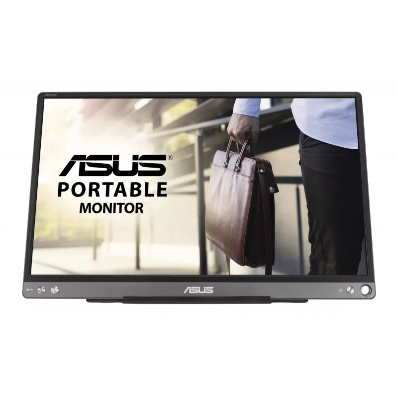 ASUS ZenScreen MB16ACE monitor de ordenador 39,6 cm (15,6 inch) 1920 x 1080 píxeles Full HD LED gris