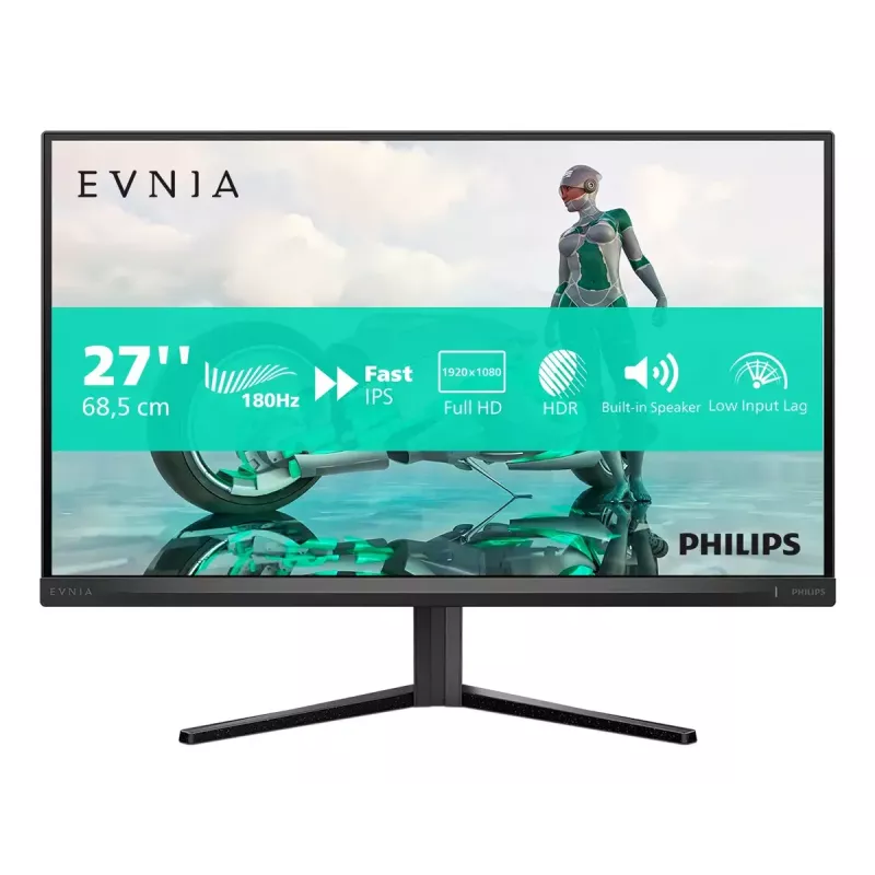 Philips Evnia 27M2N3200S/00 Monitor de ordenador 68,6 cm (27 inch) 1920 x 1080 píxeles Full HD LCD Negro