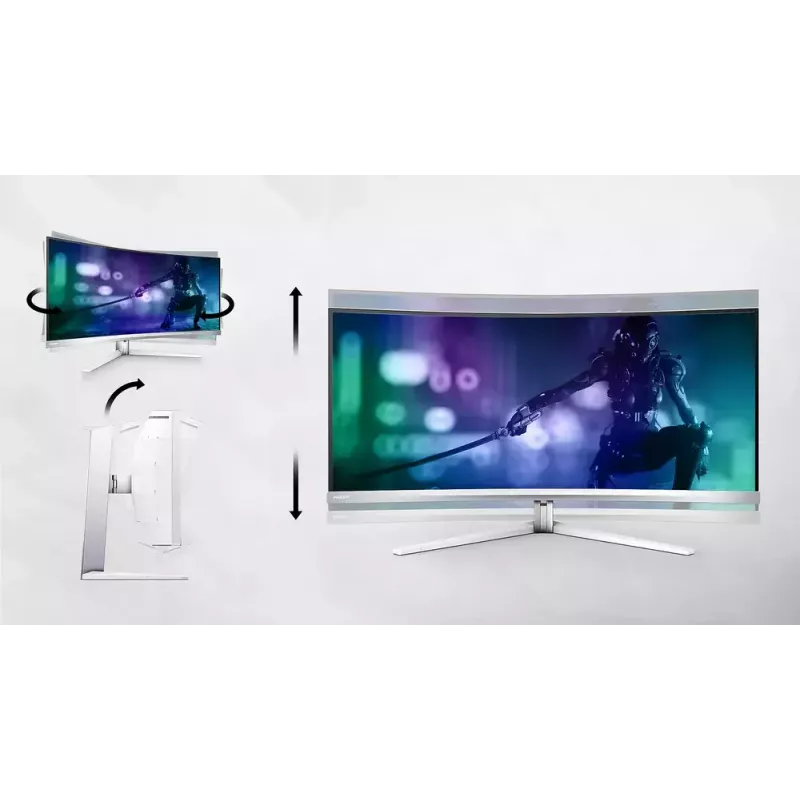 Philips Evnia 8000 32M2N8900/00 Monitor de ordenador 80 cm (31,5 inch) 3840 x 2160 píxeles 4K Ultra HD QD-OLED Blanco