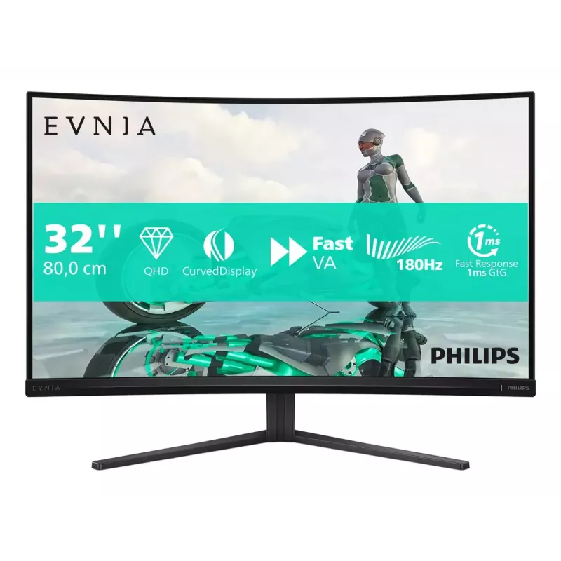 Philips Evnia 32M2C3500L/00 Monitor de ordenador 80 cm (31,5 inch) 2560 x 1440 píxeles Quad HD LCD Negro
