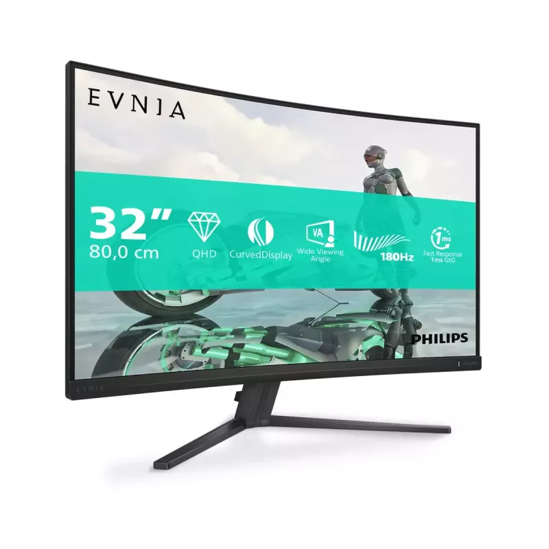 Philips Evnia 32M2C3500L/00 Monitor de ordenador 80 cm (31,5 inch) 2560 x 1440 píxeles Quad HD LCD Negro