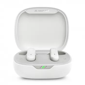 JBL Wave Flex 2 Auriculares inalámbricos In-Ear llamadas/música USB Type-C Blanco