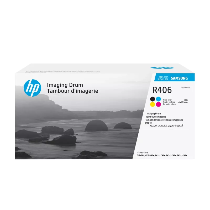 HP CLT-R406 unidad de imagen, Negro, Cian, Magenta, Amarillo, 1 unidad