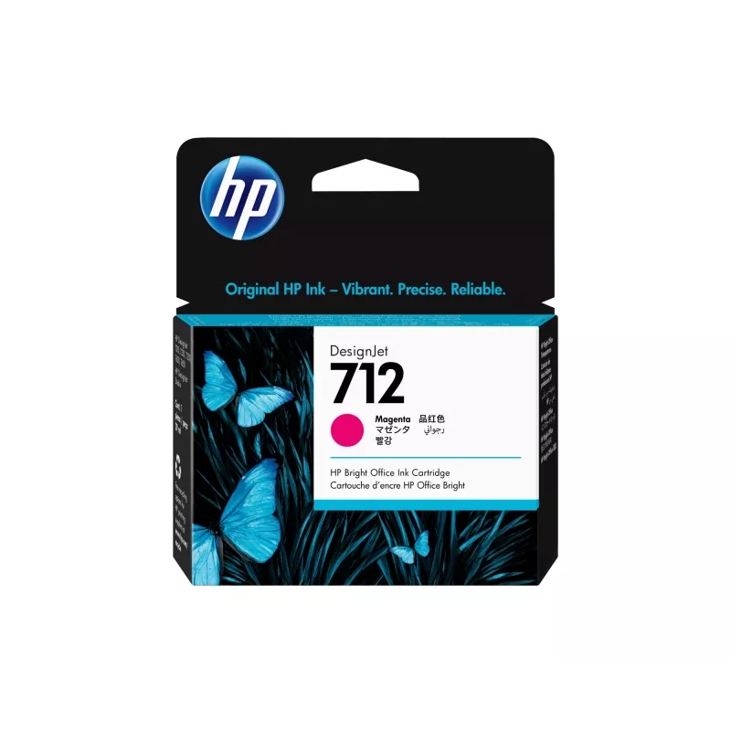 HP 712 Cartucho de tinta DesignJet magenta de 29 ml