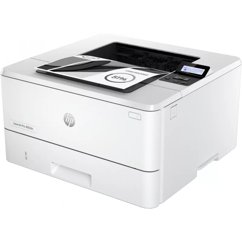 HP LaserJet Pro 4002dn Impresora, láser, 1200 x 1200 DPI, A4, 40 ppm, impresión dúplex, blanco