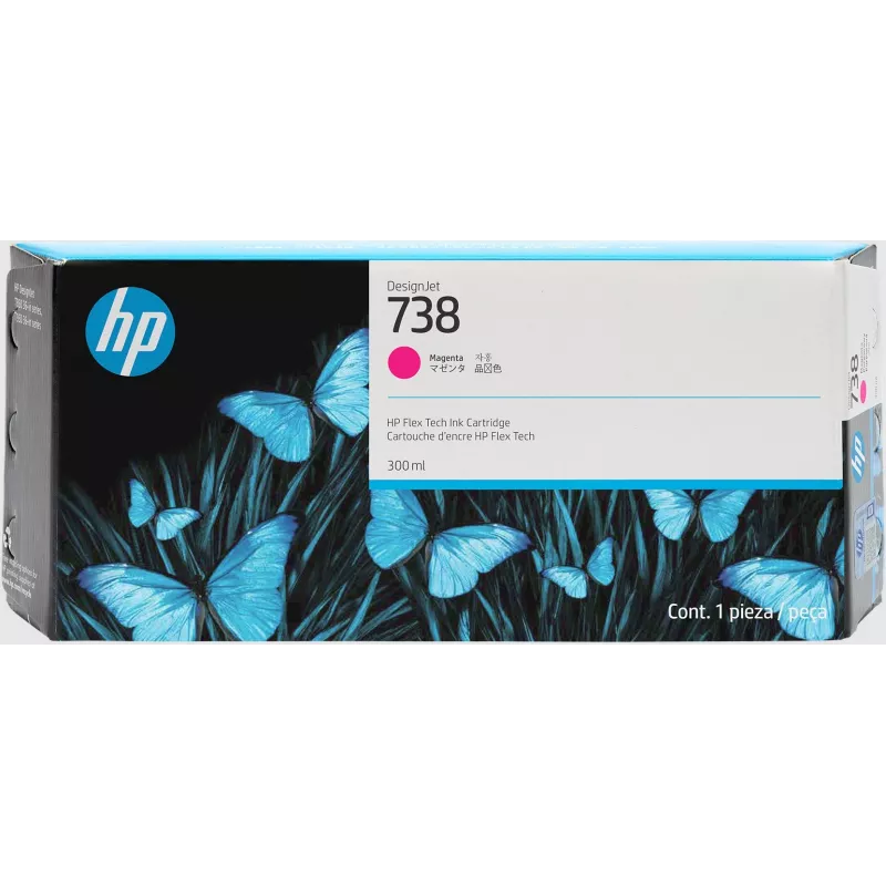 HP 738 300 ml magenta cartucho de tinta DesignJet HP DesignJet T850 T950