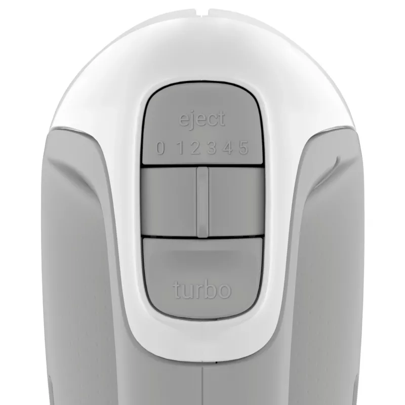 Batidora de mano Tefal Prep'Mix HT450B — 450 W, 5 velocidades, turbo, varillas metálicas, blanca
